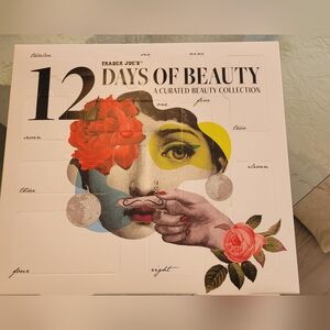 NEW! Trader Joe's 12 Days of Beauty. A CURATED BEAUTY  Collection.